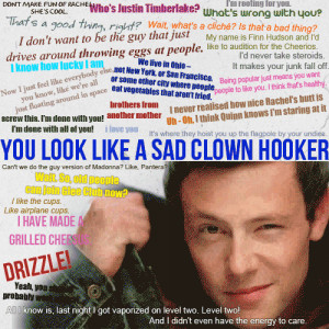 finn hudson quotes