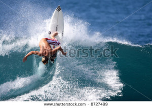 Andy Irons Pro Surfer Stock Photo