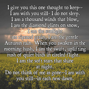 poems about loss of loved one