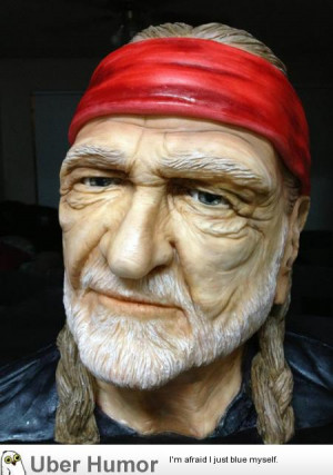 cake that my sister made… I present: Willie Nelson!