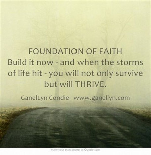 foundation of faith