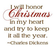 Scrooge's declaration from Charles Dickens's 
