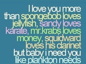 spongebob quotes photo: Spongebob Love spongeboblove.jpg