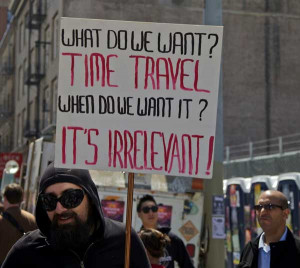 Best protest sign ever Funny Quote Image