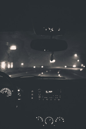 Clear your mind with a late night drive