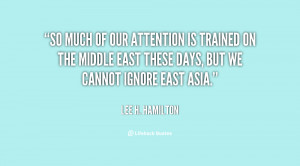 So much of our attention is trained on the Middle East these days, but ...