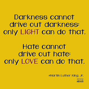 ... to share a few of my favourite quotes about love, from MLK himself