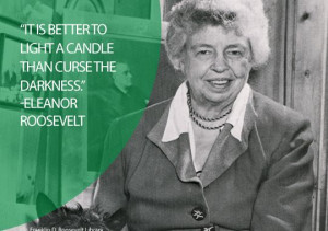 Eleanor Roosevelt proved to be a socially active first lady during ...