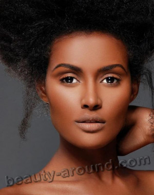 The following are 30 beautiful photos of young Ethiopian model.