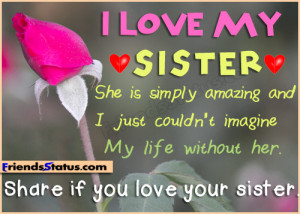 Miss You Little Sister Quotes i love my sister quotes