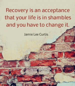 Addiction Quote Recovery About Change Quotes For People