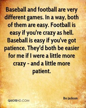 Bo Jackson Baseball Quotes