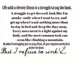diseas chronic pain life chronic illnesspain autoimmune diseas quote ...