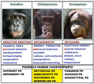 Core Behaviors Of The Antagonistic Cluster Of Personality Disorders