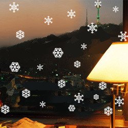 snow-christmas-wall-stickers-window-glass-stickers-applique-decoration ...