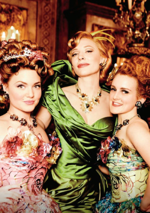 ... Blanchett, Holiday Grainger and Sophie McShera in Cinderella (2015