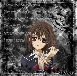 14th Contest ☨Vampire Knight Anime Quotes Contest☨)Writer's ...