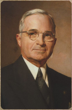 Harry Truman, 33rd President of United States