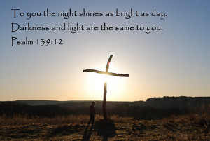 ... › Portfolio › Sunrise on Easter Sunday - with Bible Verse