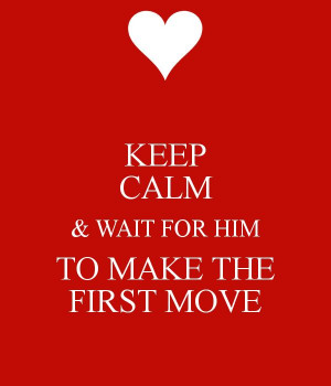 keep calm and wait