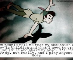 Quotes About Growing Up Peter Pan