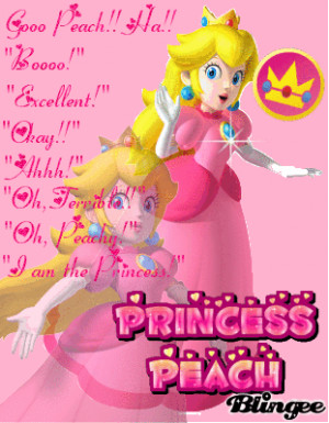 Princess Peach's quotes from Mario Party 8♥ :D