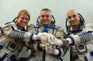 Karen Nyberg, Commander Fyodor Yurchikhin, and Luca Parmitano. We ...