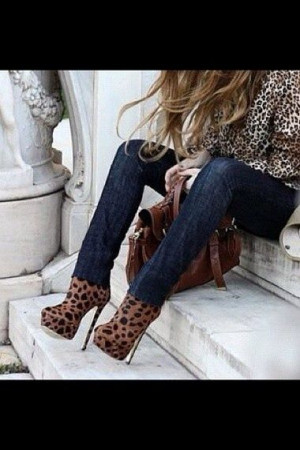 amazing leopard print shoes #Christmas #thanksgiving #Holiday #quote