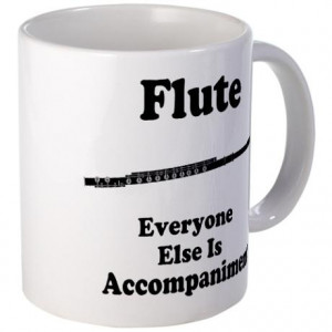 Funny Flute Gift Mug on