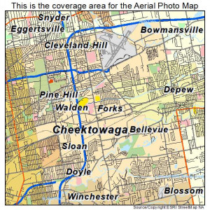 City Street Map Buffalo NY