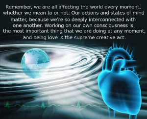 We are all connected...