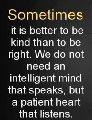 Quote on intelligence and patience