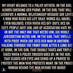 Police officers wife