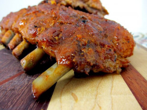 Fall Off The Bone Ribs...you cook them in the oven, then finish them ...