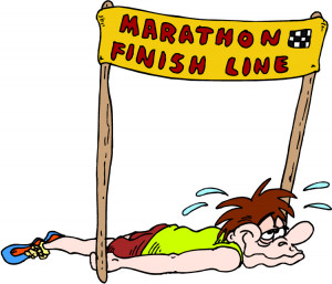 finish line banner clip art