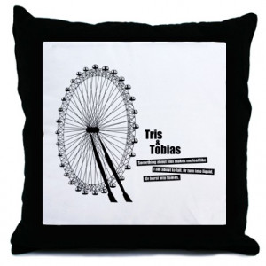 Divergent - Ferris Wheel Throw Pillow