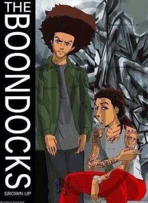 huey huey freeman riley riley freeman The Boondocks