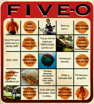 Hawaii Five-0' Bingo: So close!