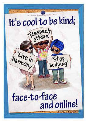 Anti-Bullying Harmony Day Children's Quote