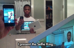 The best way to take a selfie…