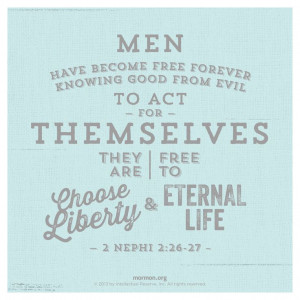 , Agency Lds, Book Of Mormons Scriptures, Lds Quotes, Church Quotes ...