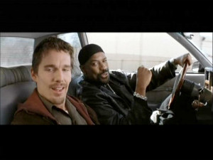 Photo of Denzel Washington from Training Day (2001) with Ethan Hawke