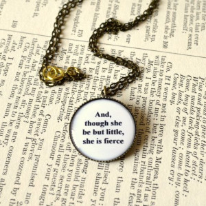 Shakespeare quote necklace. Midsummer Night's Dream by amoronia, $15 ...