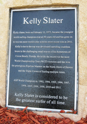 Kelly Slater is considered to be the greatest surfer of all time.
