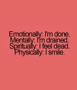 Emotionally Pain Mentally...