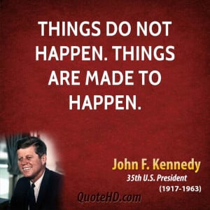 Inspirational John Kennedy...
