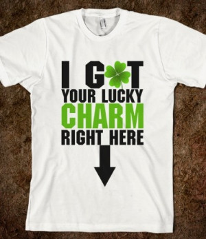 Funny Lucky Charm St. Patricks Day Shirt