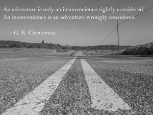Travel Quote by G.K. Chesterton.