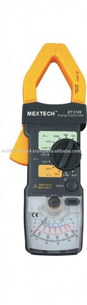 analogue clamp meter dt 2103