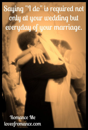 Saying I Do Quote